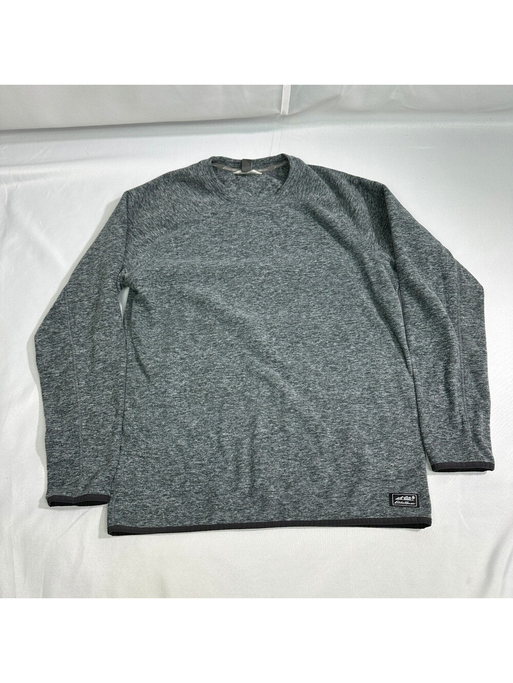 Eddie Bauer Crewneck Sweatshirt Mens Medium Gray Heather
